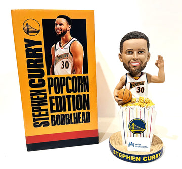 Stephen Curry 2019 Warriors Popcorn Bobblehead SGA